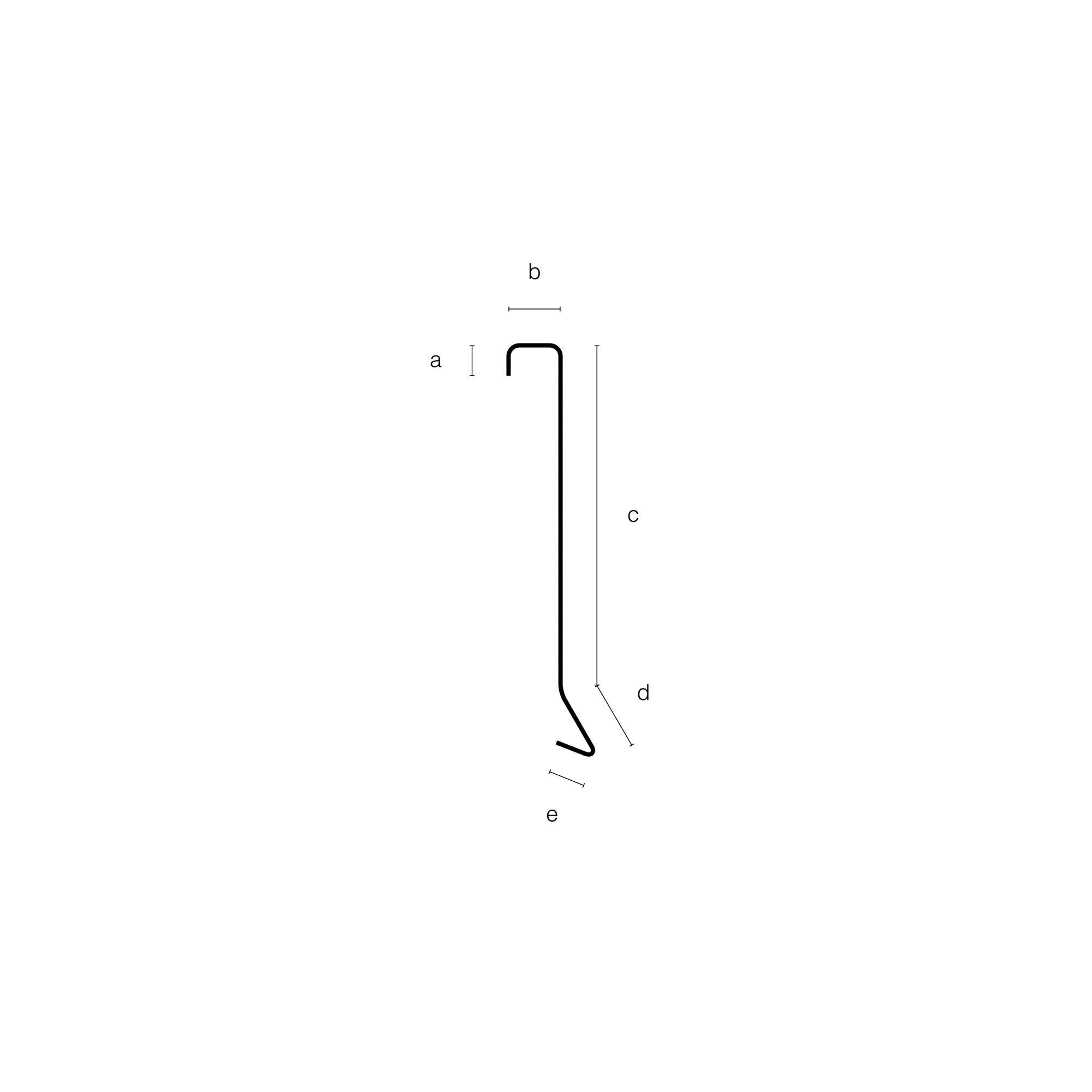 Plåtwebb – Vindskiveplat For Bandplat (profil)